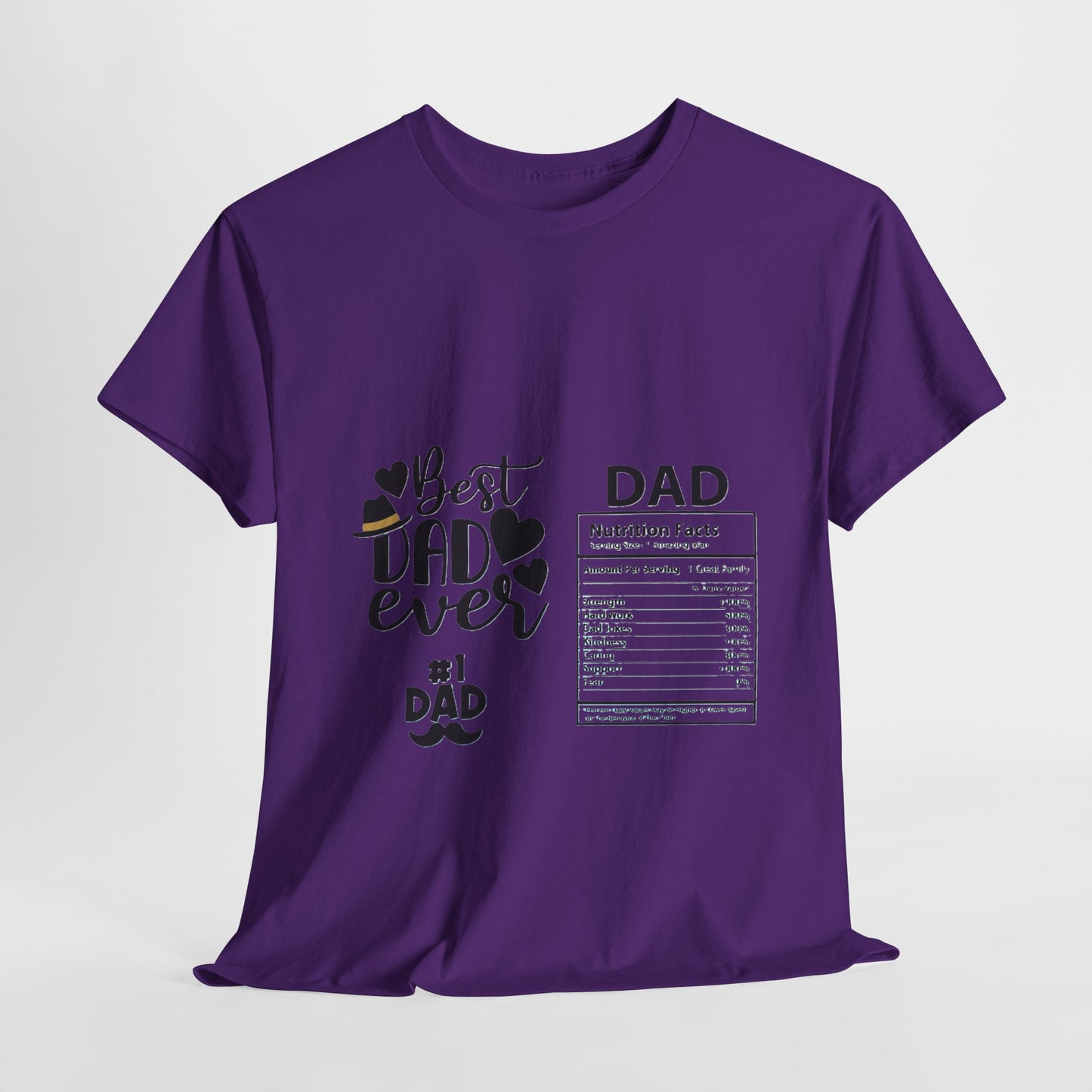 Best Dad Ever Unisex Tee, Father's Day Gift, Dad T-Shirt, Family Reunion Outing, Casual Everyday Wear, Gift for New Dad