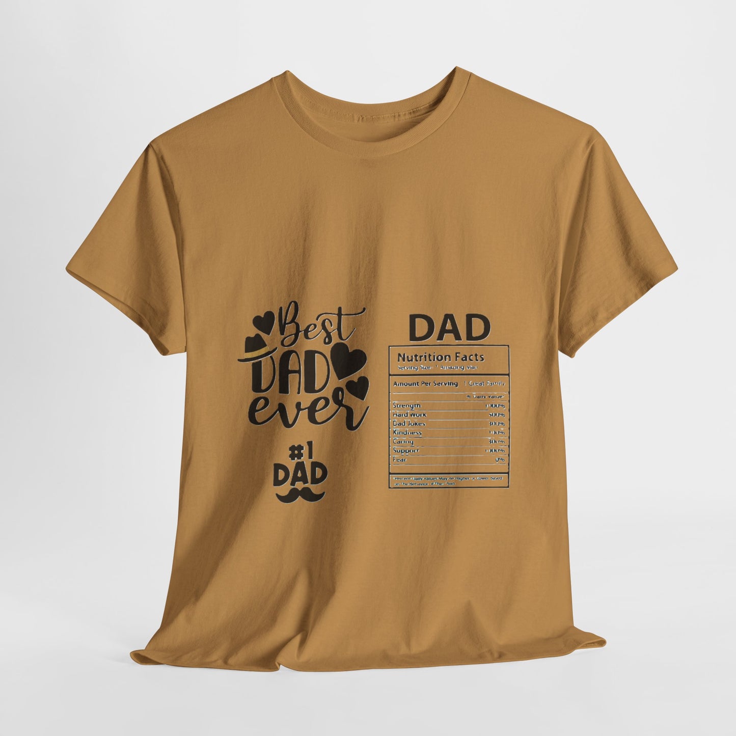 Best Dad Ever Unisex Tee, Father's Day Gift, Dad T-Shirt, Family Reunion Outing, Casual Everyday Wear, Gift for New Dad