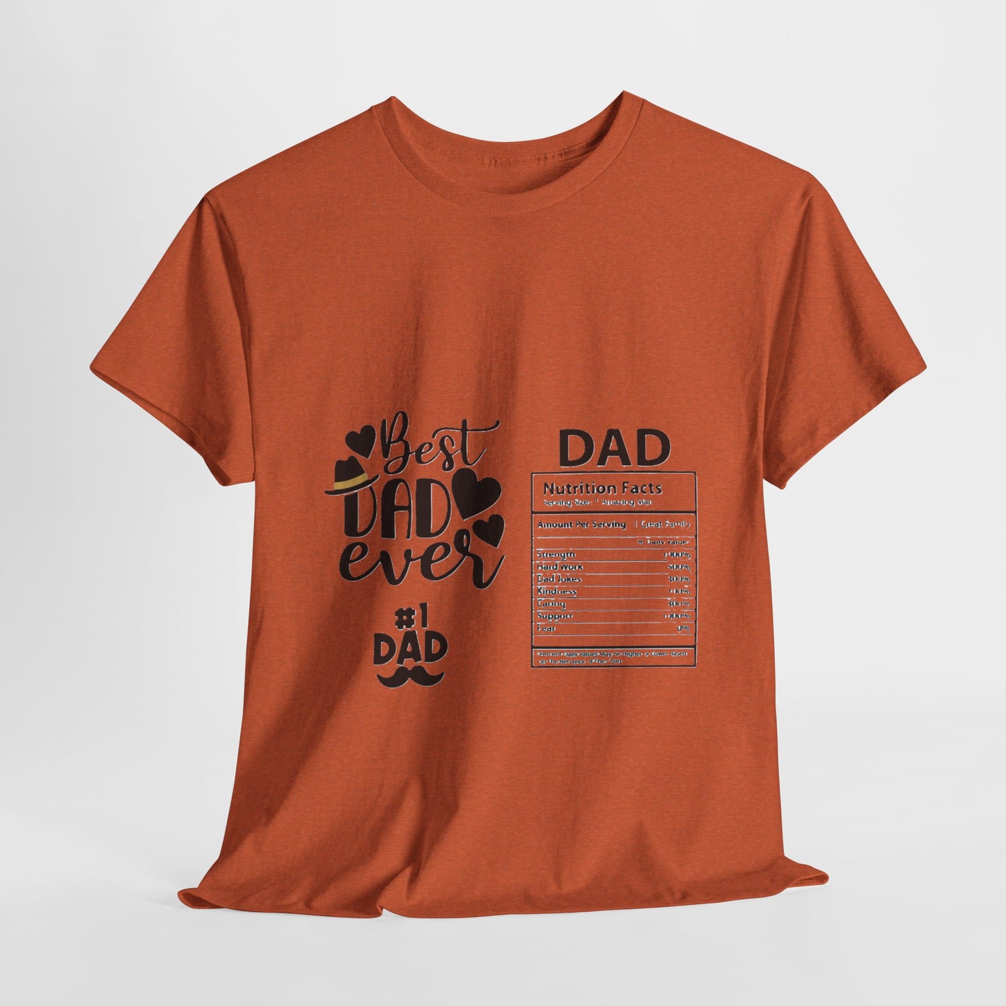 Best Dad Ever Unisex Tee, Father's Day Gift, Dad T-Shirt, Family Reunion Outing, Casual Everyday Wear, Gift for New Dad