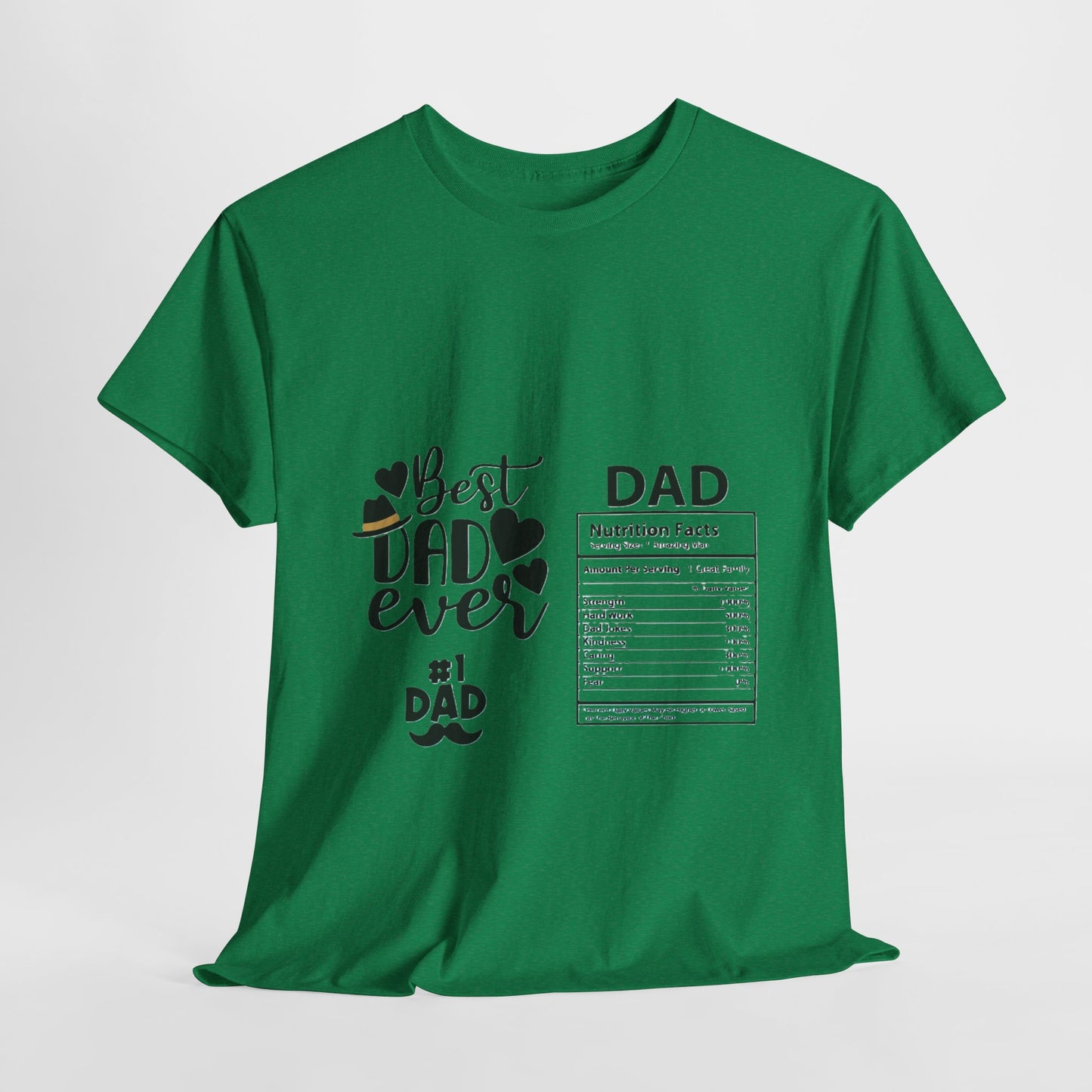 Best Dad Ever Unisex Tee, Father's Day Gift, Dad T-Shirt, Family Reunion Outing, Casual Everyday Wear, Gift for New Dad