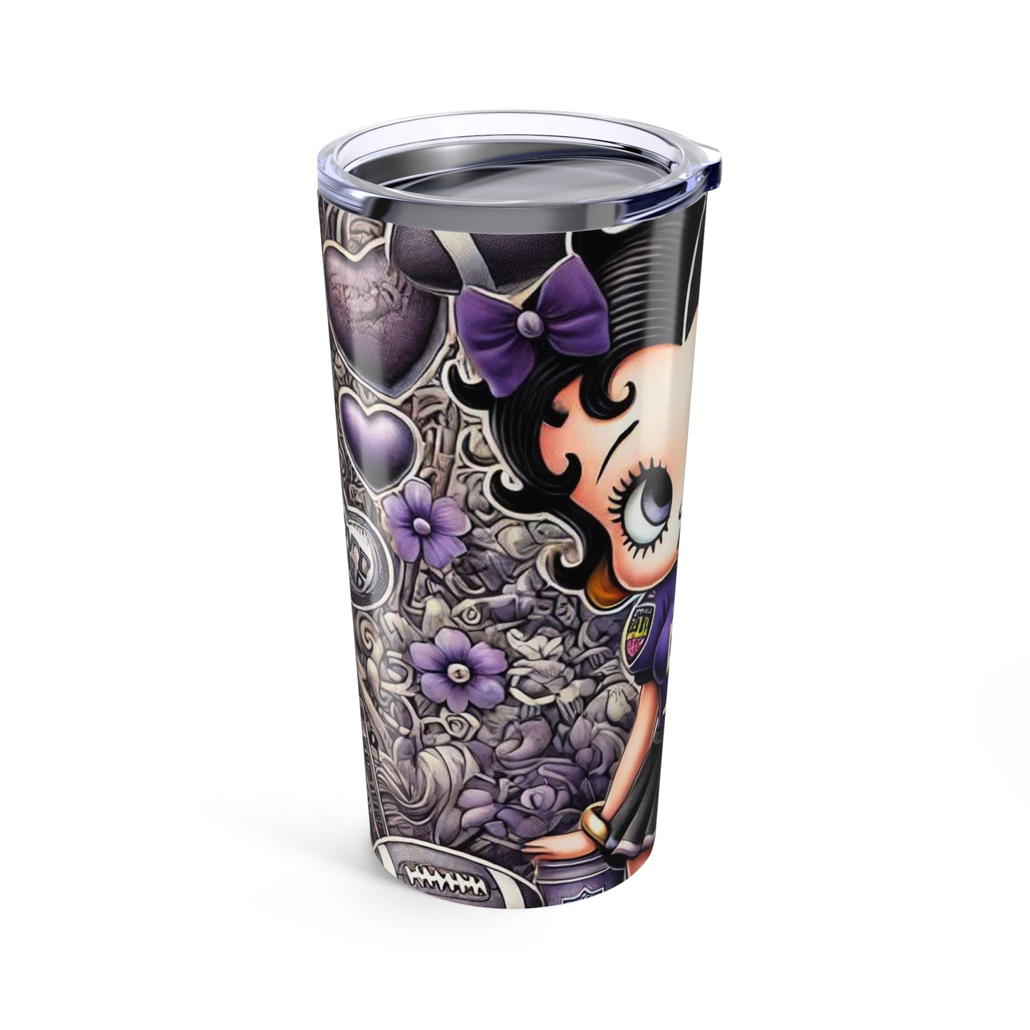 Baltimore Ravens 20oz Tumbler | Cheerful Sports Drinkware, NFL Fan Gift, Unique Tailgating Cup, Personalized Tumbler