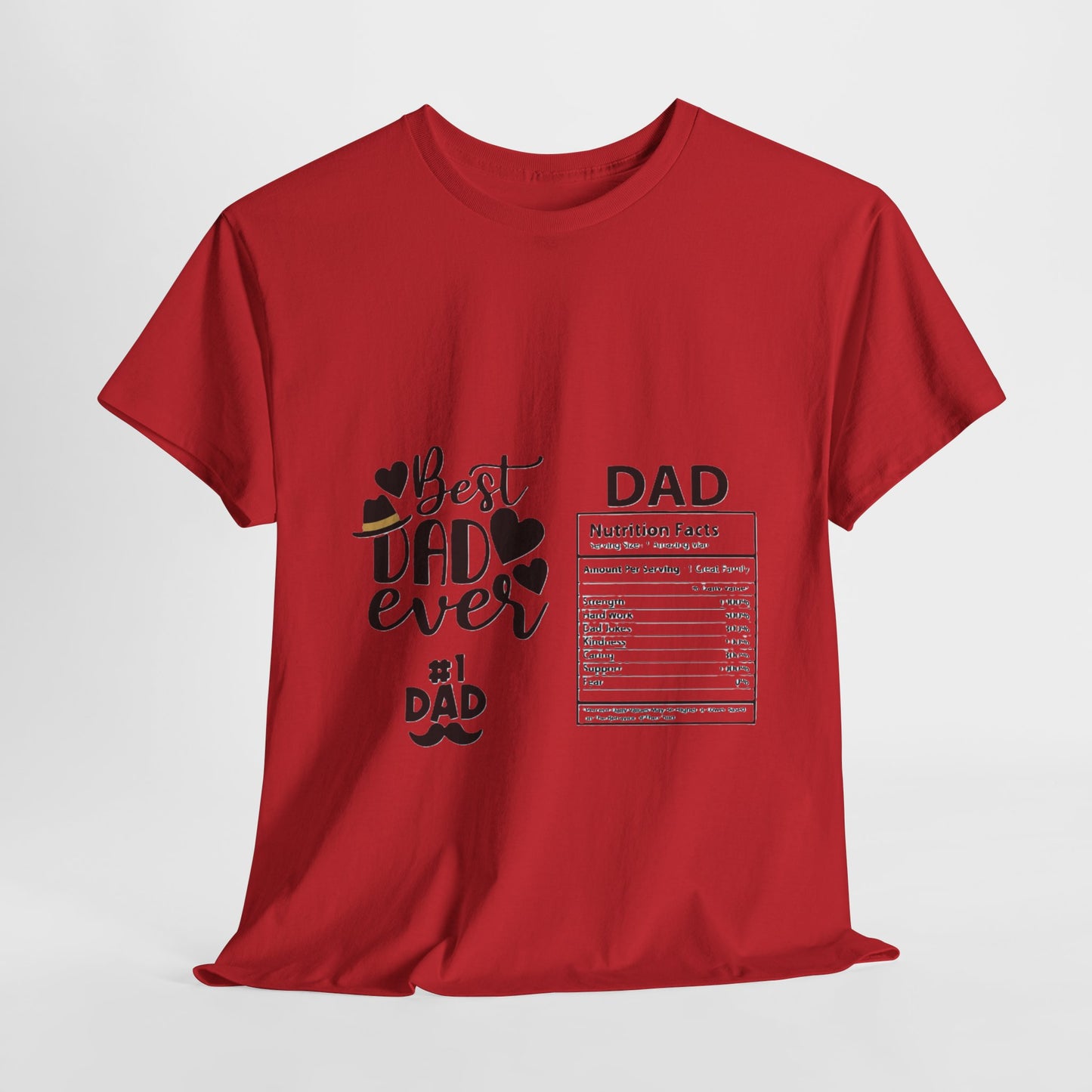Best Dad Ever Unisex Tee, Father's Day Gift, Dad T-Shirt, Family Reunion Outing, Casual Everyday Wear, Gift for New Dad